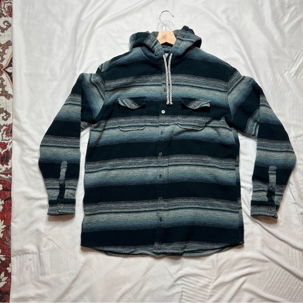 Ascend hooded button up